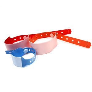 Médico Paciente Pulseiras Hospital Escreva em Bandas PVC Identificação Adultos Crianças Recém-nascidos/Médica PVC Pulseira - Product Image 2