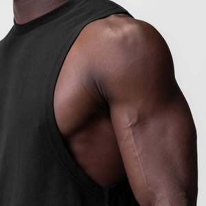 HONFIT Polyester Cotton Gym Fitness Men's <strong>Tank</strong> <strong>Top</strong> Breathable Quick Dry Outdoor Running <strong>Male</strong> Vest Casual Sports <strong>Tank</strong> <strong>Top</strong> for Men - Product Image 5