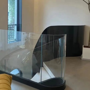 Viko cầu thang tròn hàng đầu bán biệt thự cầu thang Cong sang trọng trong nhà sử dụng cầu thang xoay - Product Image 3