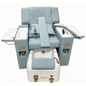 Fauteuils de pédicure de luxe pour spa avec extension de cils, canapé de massage électrique tout-en-un pour pédicure, fauteuil de pédicure massant - Product Image 3