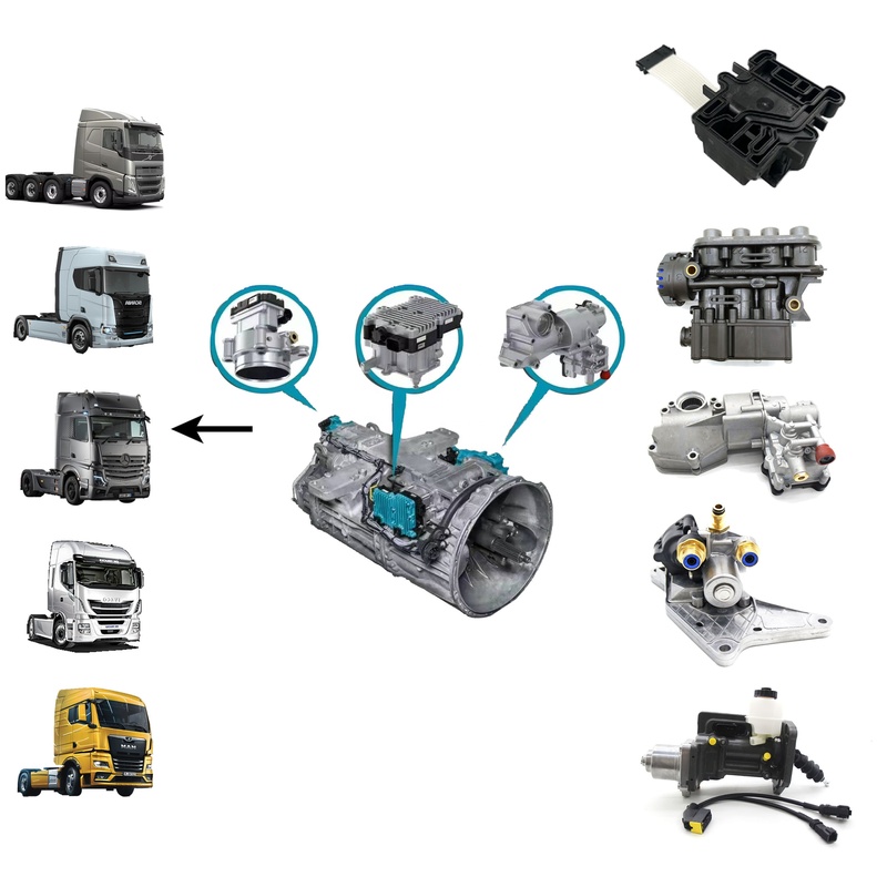 Truck ECAS Valves Clutch Servo for