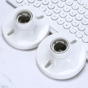 Lớn 115 Mét E27 gốm giữ đèn cơ sở rộng chống thả tính năng khác nhau ứng dụng chiếu sáng vít phong cách làm bằng nhựa - Product Image 2