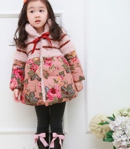 Vêtements d'hiver pour filles en coton rembourré, vente en gros en Chine - Product Image 2