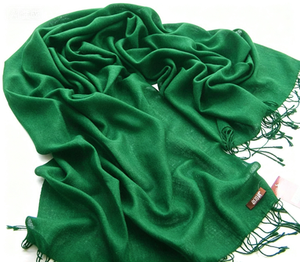Women Winter Solid <strong>Pattern</strong> Breathable Long Versatile <strong>Shawl</strong> - Product Image 3
