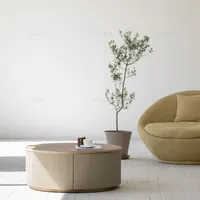 Living room furniture accent furniture wood round living room tables mesa de centro coffee table