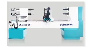 Double Aixs avec prix d'usine Tour CNC Machine à bois Tour à copie de bois Tour à bois à vitesse variable Machine centrale - Product Image 4