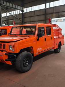 <span class=keywords><strong>Camion</strong></span> de pompiers forestiers Warrior avec réservoir d'eau de 1,5 tonne, double cabine, portée de <span class=keywords><strong>50</strong></span> m, <span class=keywords><strong>camion</strong></span> de sauvetage forestier pour la communauté - Product Image 4