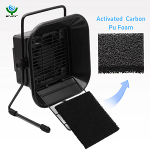 Filtro estrattore carbone attivo sostituzione fumi fumo filtro assorbitore per uso domestico ristorante vendita al dettaglio nuova sostituzione - Product Image 1