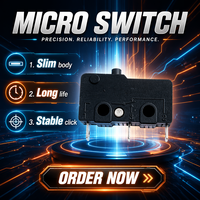 Micro-interrupteur KW4A-TSW0SF150-95 5A SPST résistant aux hautes températures, utilisé sur la pompe de charge