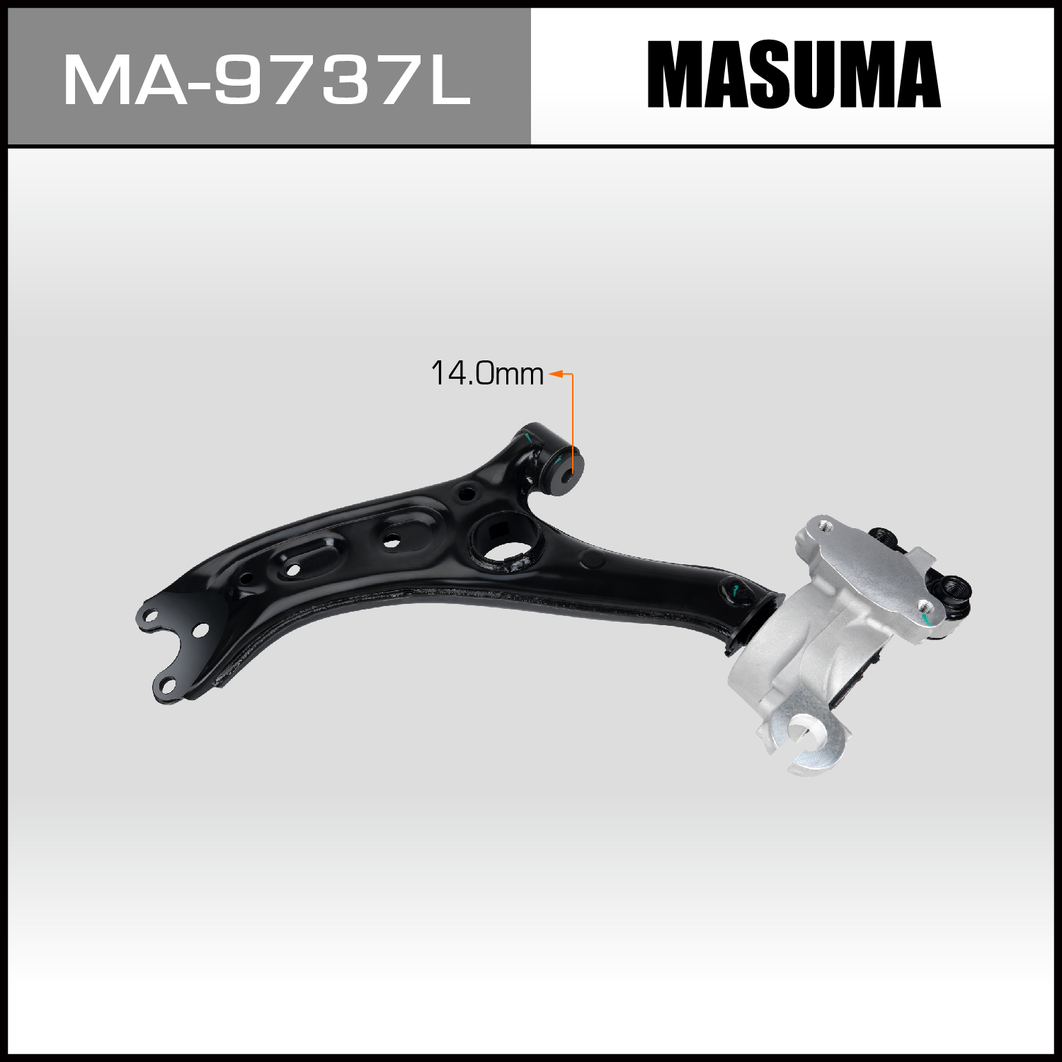 MA-9737L Japan Masuma Left Front Lower Control Arm for honda civic