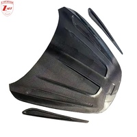 Z-ART 2017+ 720S M Style Capot avant en fibre de carbone sèche pour McLaren 720S, couvercle de coffre avant en fibre de carbone préimprégnée pour McLaren 720S