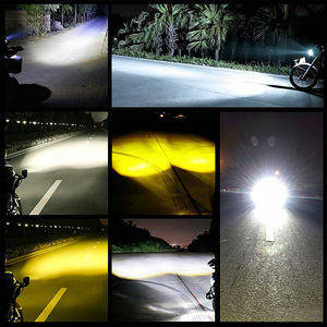 Projecteur LED haute puissance JHS blanc jaune rouge Revil Eye, phares LED pour moto, feux antibrouillard étanches pour camion, VTT, voitures, Jeeps - Product Image 6