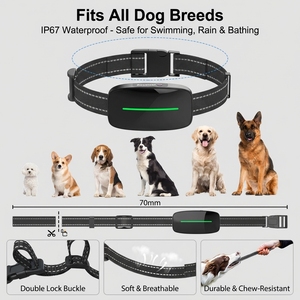 Collar de Adiestramiento Electrónico Recargable para Perros con Pantalla LCD, Antiladridos, Impermeable 3300FT, Ecológico, con Sonido y Diseño Moderno, Venta al por Mayor - Product Image 5