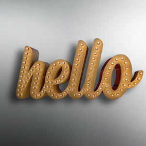 Cho cosun tùy chỉnh LED Light-up Bong bóng chữ màu vàng màu xanh lá cây màu đỏ Neon Ống dấu hiệu cho đám cưới tổ chức sự kiện trang trí biến Áp Điện - Product Image 2