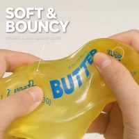 Jouet anti-stress en forme de bâton de beurre, rempli de vaseline, à remontée lente, pour enfants et adultes