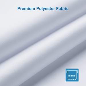 Bajo MOQ colores opcionales 180*180 cm lavado a máquina poliéster Minimumlist sólido a prueba <span class=keywords><strong>de</strong></span> moho Cortina <span class=keywords><strong>de</strong></span> ducha impermeable con ganchos - Product Image 4