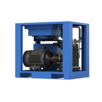 45kw certifié CE, fonctionnement stable, faible bruit, faible vibration PM VSD compresseur d'air à vis
