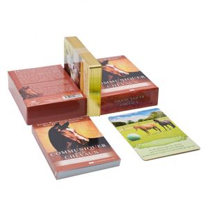 Tarjetas de Tarot Educativas Personalizadas para la Comunicación con Caballos, Acabado Brillante de Doble Cara, Esquinas Redondeadas, Empaque en Caja de Papel Ecológico - Product Image 2