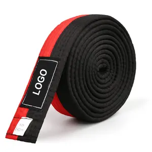 Cintura colorata Taekwondo cintura Karate arti marziali cotone poliestere cinture TKD professionali