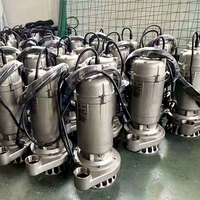 Pompa Submersible Stainless Steel 304 316 untuk Pengolahan Air Limbah Kota dan Pembuangan Limbah Laut