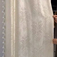 Gorden Bordir Custom, Iris Silky-Touch Light-Luxury Cream Embossed Jacquard