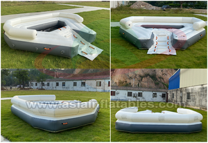 <span class=keywords><strong>Inflatable</strong></span> <span class=keywords><strong>Floating</strong></span> <span class=keywords><strong>Island</strong></span> Đối Với Đảng/<span class=keywords><strong>Inflatable</strong></span> Nổi Không Khí Lounger Với Trampoline Combo - Product Image 4