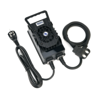 Chargeur de batterie portable intelligent Depower 24V 48V 72V étanche IP67 pour voiturette de golf, trottinette électrique, fabricant OEM ODM