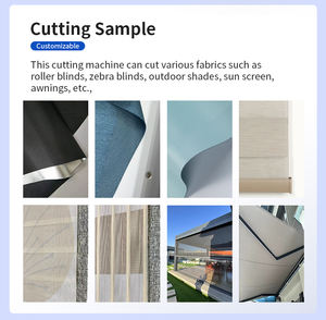 Best Supplier Automatic PLC Controlled Engine <b>Motor</b> Driven High Performance Multi-Function <b>Roller</b> <b>Blinds</b> Fabric Cutting Machine - Product Image 4