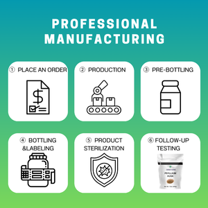 Pó de Casca de <span class=keywords><strong>Psyllium</strong></span> Orgânico Vegano Sem Açúcar para Cozinha, Marca Privada, Amigo da Dieta Keto - Product Image 5