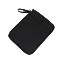 Housse pour ordinateur portable en tissu Ant pour 13-14 pouces, sacoche d'ordinateur avec bouton-pression dissimulé, cordon de transport et poches, résistante aux rayures et aux chocs