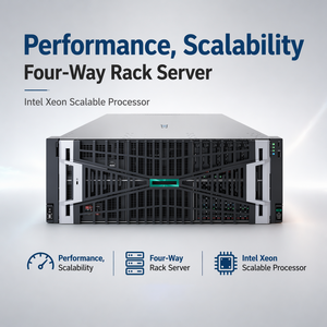 HPE ProLiant DL580 Gen12 4U เซิร์ฟเวอร์สี่ทางที่มีความหนาแน่นสูงสำหรับคลาวด์แบบไฮบริด - Product Image 2