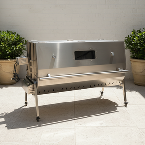 Asador de Carbón TOSHINE para Barbacoa, Asador Giratorio Ajustable de Acero Inoxidable para Cerdo y Cordero, Uso Comercial en Exteriores, Personalizado OEM TSSG02L - Product Image 3