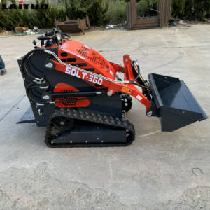 أرخص لودر صغير متعدد الوظائف من المصنع مباشرة، لودر انزلاقي التوجيه مع ملحقات - Product Image 3