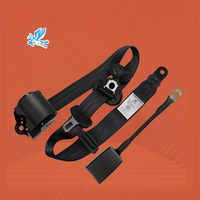 Ceinture de Sécurité Automobile Rétractable Universelle à 3 Points en Polyester, Vente en Gros Usine TIANMA