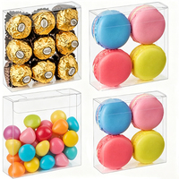 Boîtes en plastique PVC PET transparentes pliables personnalisées pour sous-verres de bar, jouets, compléments alimentaires, boissons énergisantes, sachets de thé, café, bâtonnets