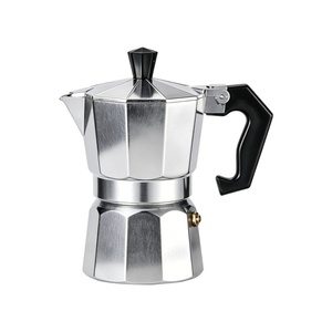 Valve Moka Pot Transparent Italian Concentrated Extraction Octagonal Pot for Household Small Pot - Product Image 6