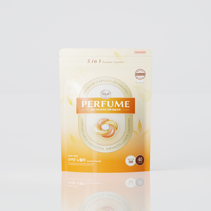Capsules de lessive parfumées personnalisées avec logo, parfum Sunshine Novella, senteur luxueuse, soin des fibres délicates, dosettes de lessive - Product Image 1