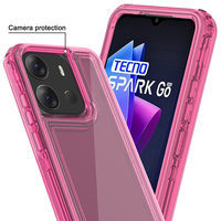 Étui de téléphone portable transparent résistant pour Tecno Spark Go1 2023 2024 10C 20C 10 Pro Étui de téléphone Android antichoc