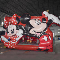 Terrain de jeu gonflable en vente aire de jeux gonflable d'eau extérieure mickey mouse gonflable