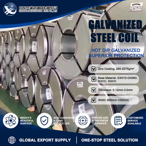 DX54D S280GD Minimized Spangle Z40 G/sqm 0.35mm 1219mm EN 10143 Galvanized Steel Coil of Structural Components - Product Image 1