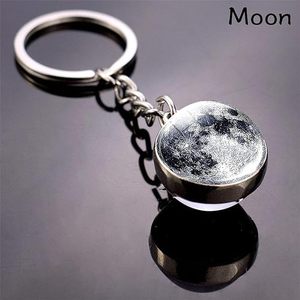 Univers Lune porte-clés en verre porte-clés lunettes porte-clés en verre logo personnalisé - Product Image 2