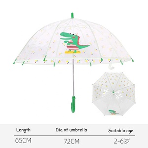 <span class=keywords><strong>Parapluie</strong></span> à motif de <span class=keywords><strong>dinosaure</strong></span> de pluie, Parasol imperméable et mignon avec animaux, <span class=keywords><strong>parapluie</strong></span> de dessin animé pour enfants, vente en gros, 2020 - Product Image 4