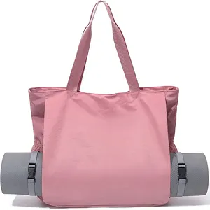 Xách tay 30L không thấm nước Polyester Yoga mang theo túi với Yoga Mat chủ cho phụ nữ