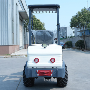 รถตักดินไฟฟ้าขนาดเล็กถังรถแบคโฮเดอร์โหลดล้อหน้าแบบยืดหดได้ - Product Image 6