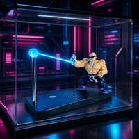 Lampe LED Nuit Magique Anime Master Action Figure, Boule d'Énergie Magnétique, Décoration d'Ambiance de Chambre et de Bureau, Cadeau