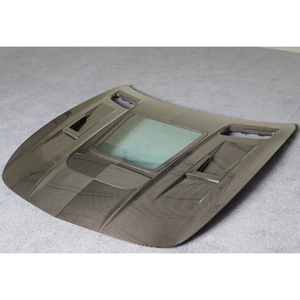 Kit de Protección de Capó de Motor de Fibra de Carbono para Modificación de Automóviles 2015-2023, Capó Delantero para AMG GT GTS GTR - Product Image 2