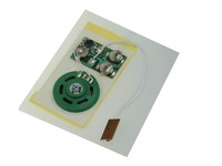 Vente directe d'usine-Module de son de carte PCB de musique enregistrable contrôlé par bouton-poussoir pour cartes de voeux électronique grand public