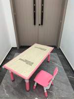Tables et chaises de jeu pour enfants, réglables en hauteur, pour la maternelle, l'apprentissage, le dessin, l'artisanat, la peinture et les jeux