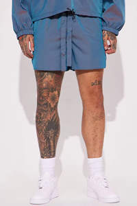 New Men's Spring Sporty Canvas 2 Piece Lightweight <b>Waterproof</b> Windproof Custom Logo Reflective Oversized Half Zip Bomber <b>Jacket</b> - Product Image 5