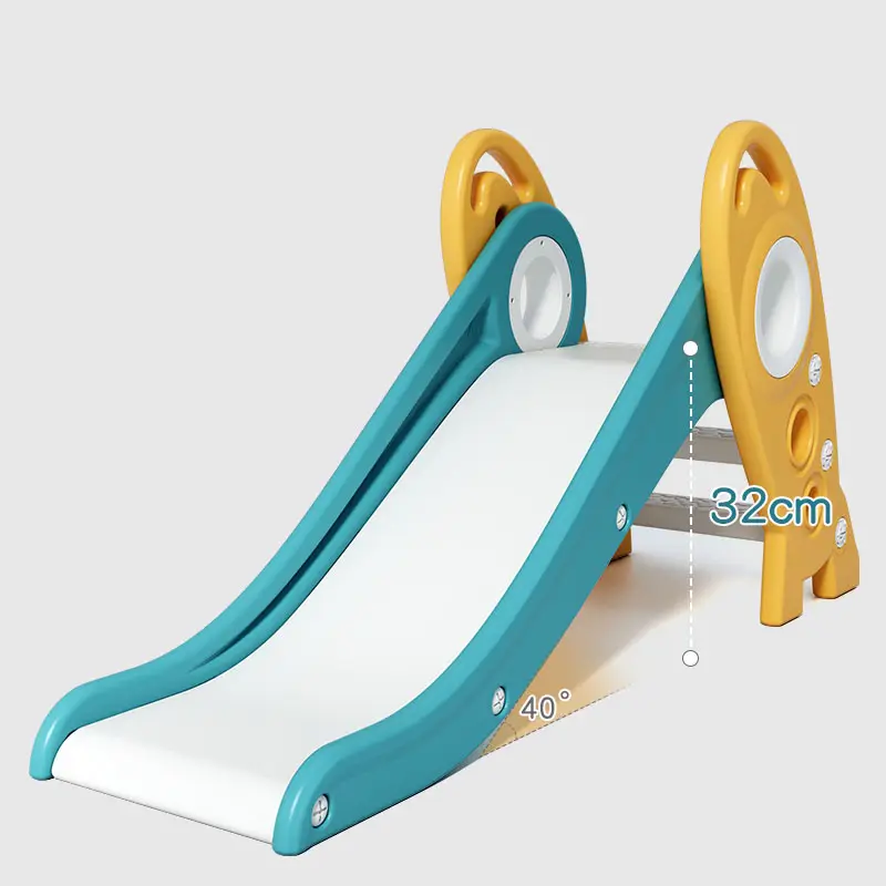 Updated Indoor House Kid Plastic Toys Baby Slide for Children